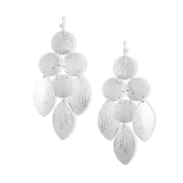 Ashiana Cheyenne Silver Earrings - Mini