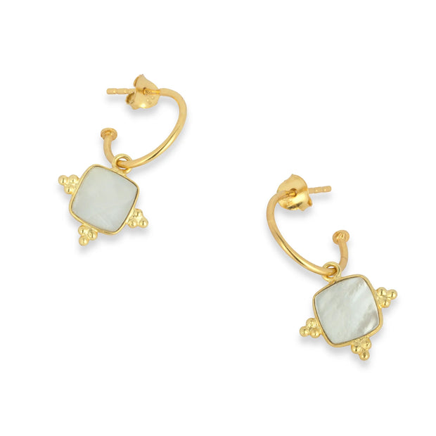 Ashiana Asia Earrings - Mother of Pearl