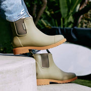 Merry People Bobbi Wellington Boot - Khaki Green