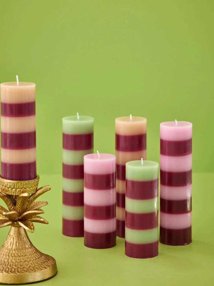 Striped Candles - Large