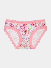 Stripe & Stare Original Knicker - Pastel Poppy