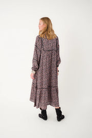 Lollys Laundry Latour Maxi Dress - Washed Black