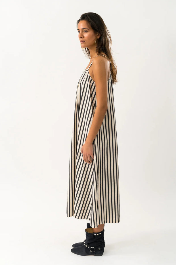 Lollys Laundry Lungo Maxi Dress - Stripe