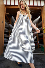 Lollys Laundry Lungo Maxi Dress - Stripe