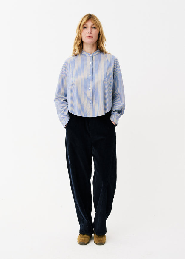 Maison Anana Blue Cord Lilya Trouser