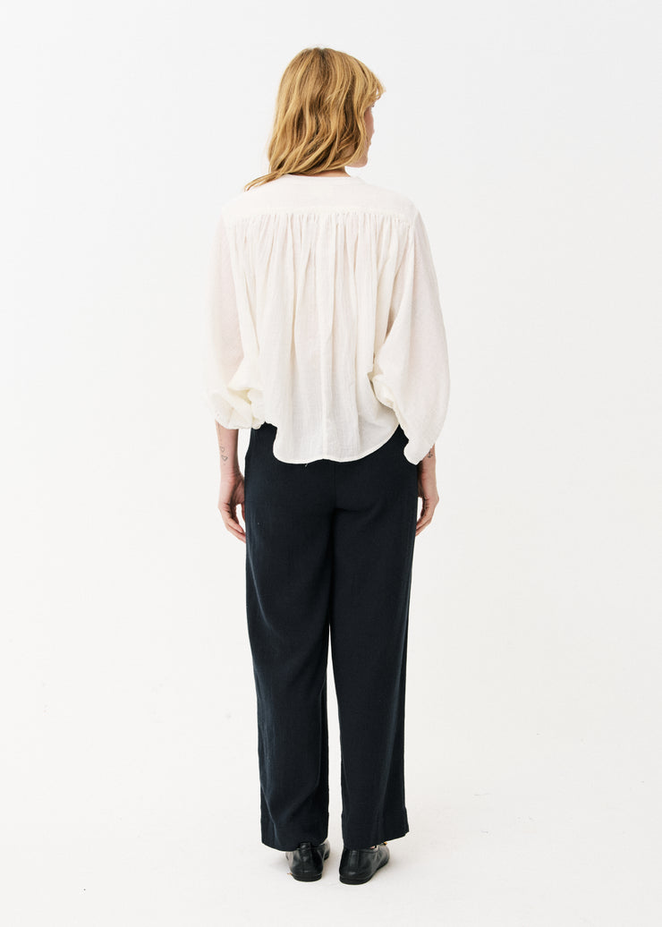 Maison Anana Aurette Bat Wing Cotton Shirt