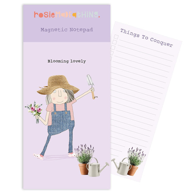 Rosie Made A Thing Magnetic Shopping List - Blooming Lovely