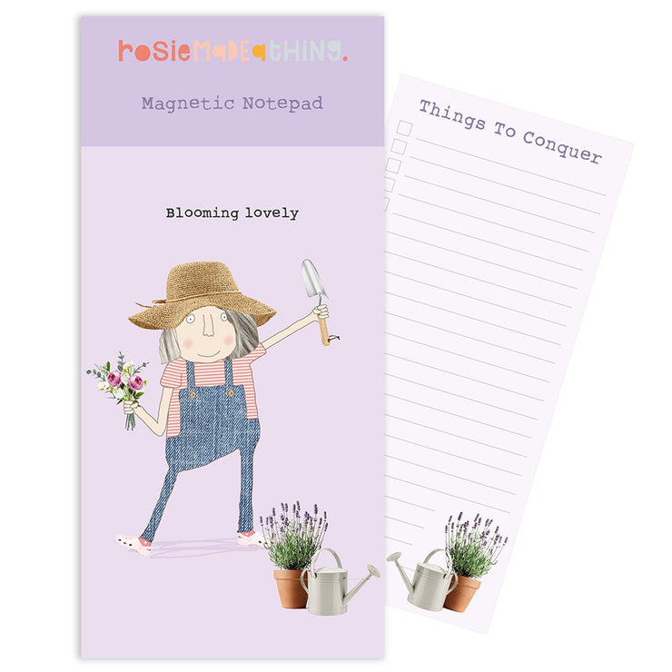 Rosie Made A Thing Magnetic Shopping List - Blooming Lovely