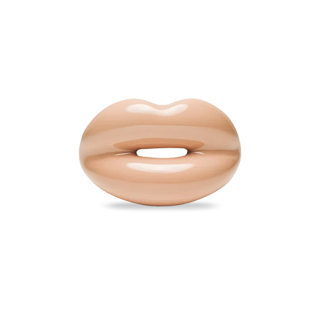 Nude HOTLIPS Ring by Solange