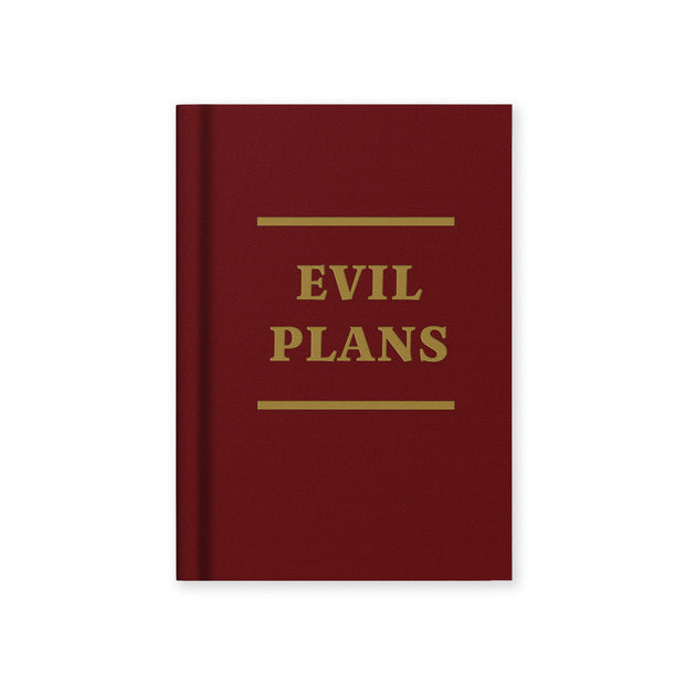 Mini Notebook A7 - Evil Plans