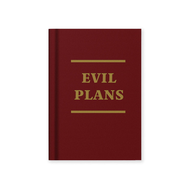 Mini Notebook A7 - Evil Plans