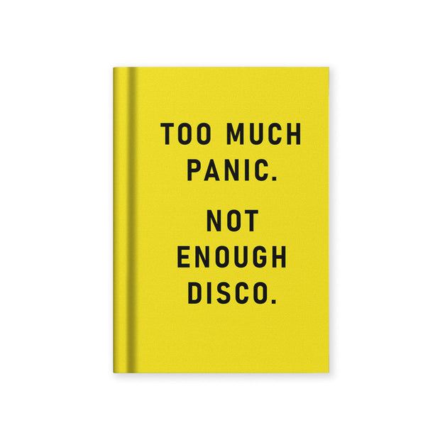 Mini Notebook A7 - Too Much Panic Not Enough Disco