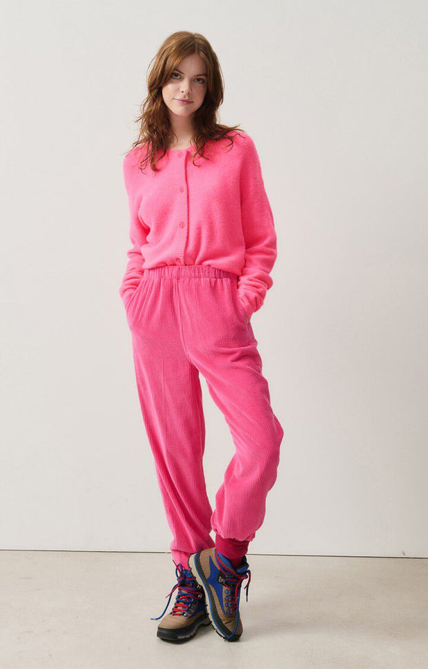 American Vintage Padow Cord Trousers - Vintage Fuchsia