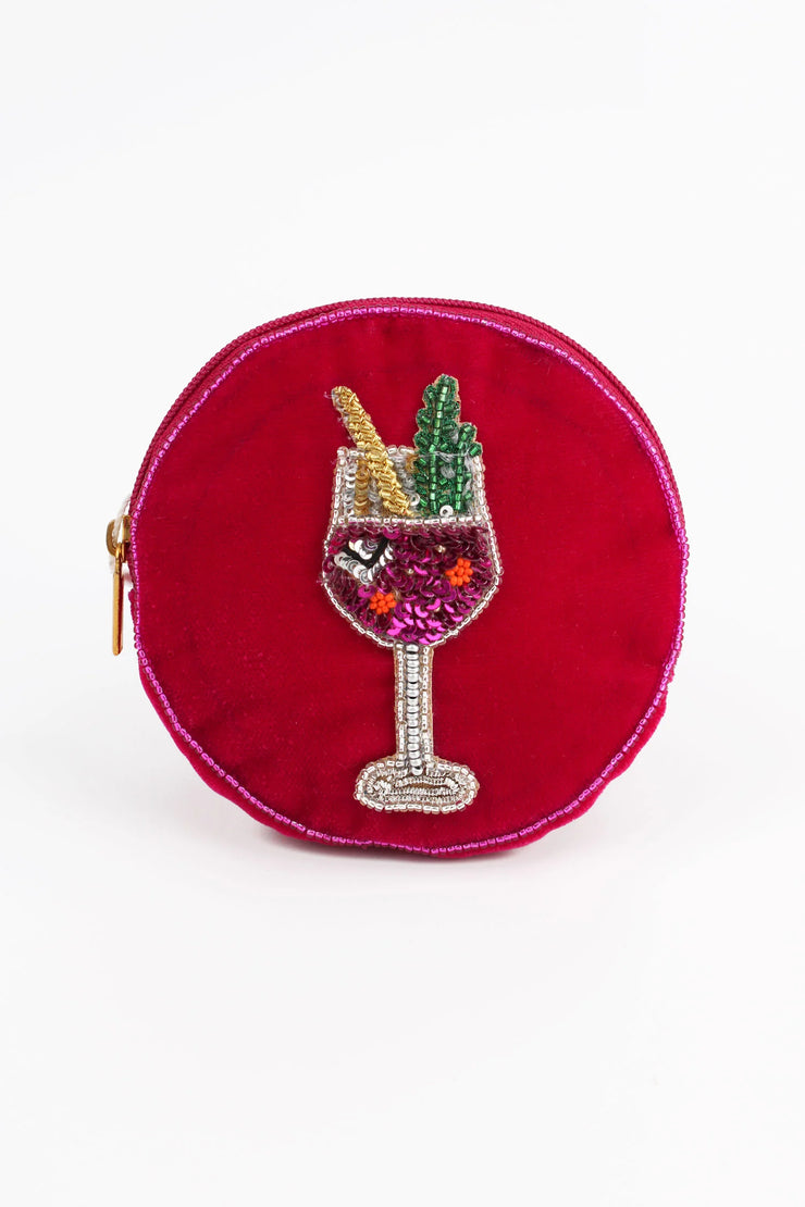 My Doris Round Pouch - Pink Fizz