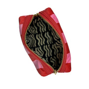 Sixton Small Pink Make-Up Bag with Golden Eye Pink