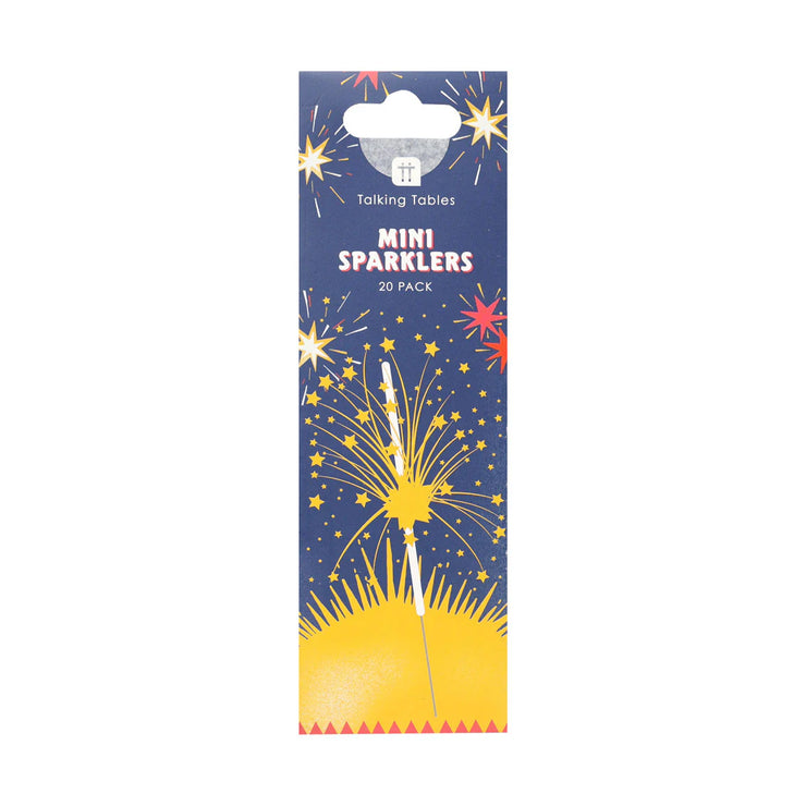 Retro Pop Mini Sparklers - 20 pack