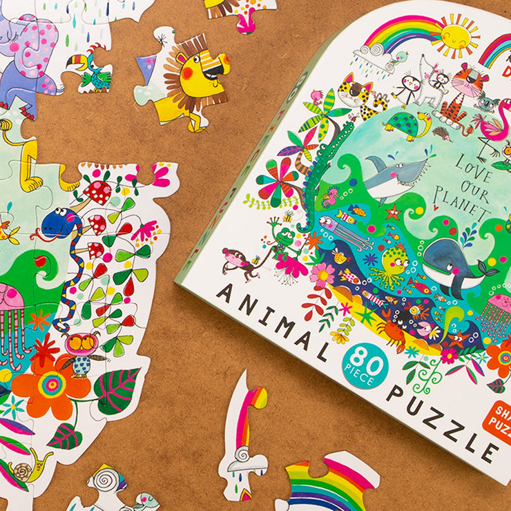 Animal Jigsaw Puzzle - Love Our Planet