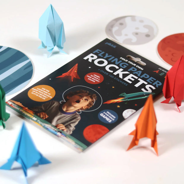 Pikkii Flying Paper Rockets