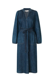Lollys Laundry Denim Paris Midi Dress