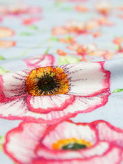 Stripe & Stare High Rise Knicker - Pastel Poppy