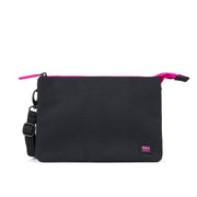 Roka Carnaby XL Crossbody Bag - Pink Label Black