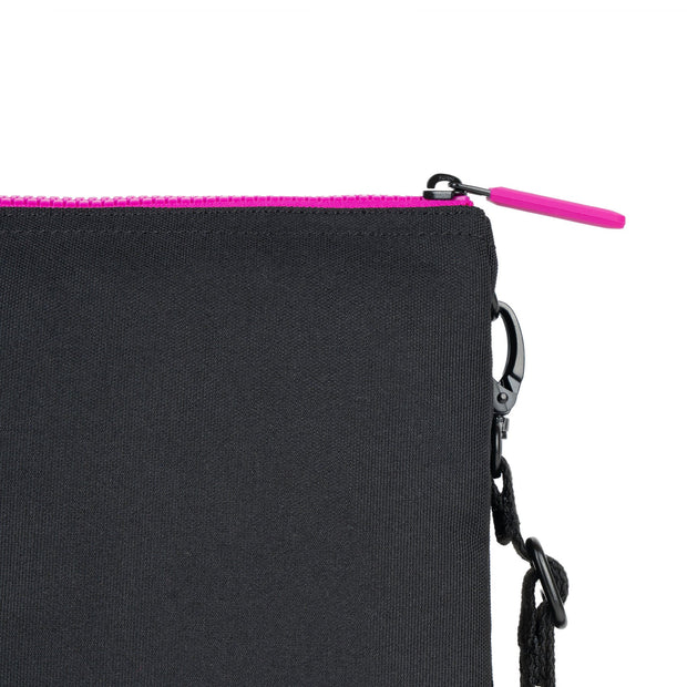 Roka Carnaby XL Crossbody Bag - Pink Label Black