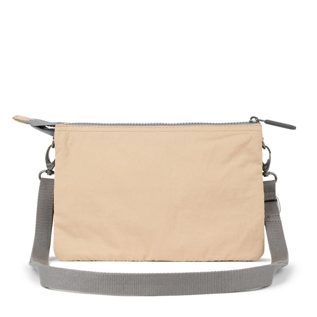 Roka Carnaby XL Crossbody Bag - Biscotti Taslon