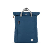 Roka Finchley Canvas Small Backpack - Deep Blue