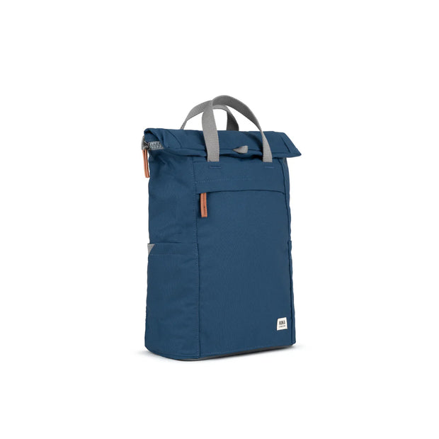 Roka Finchley Canvas Medium Backpack - Deep Blue