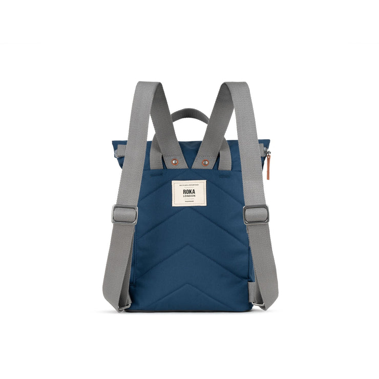 Roka Finchley Canvas Small Backpack - Deep Blue