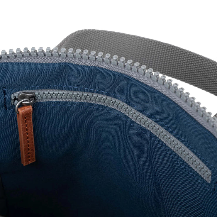 Roka Finchley Canvas Medium Backpack - Deep Blue