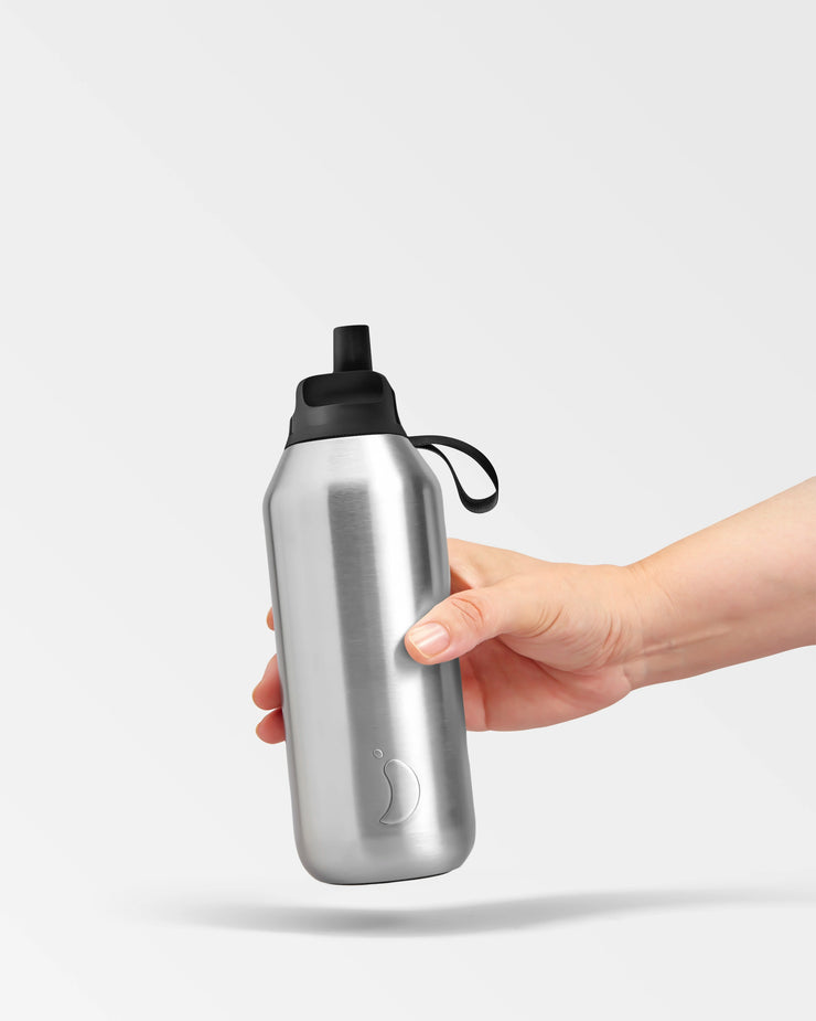 Chilly Bottles Series 2 Flip 500ml - Stainless Steel