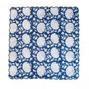 Scalloped Edge Napkins Set of 4 - Lapis Blue