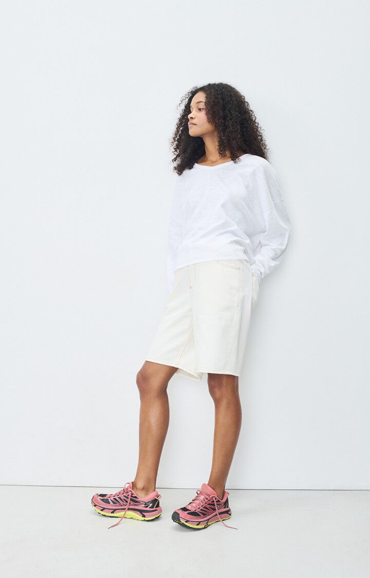 American Vintage Sonoma 02 Long Sleeve Tee - White