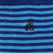 Swole Panda Men's Narrow Striped Bamboo Socks - Size 7-11