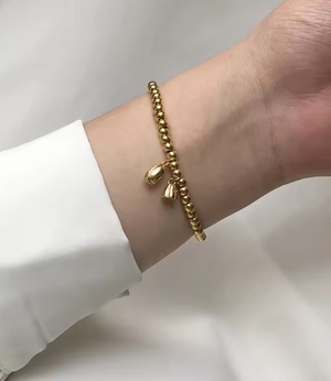 Atelier 18 Golden Bead Bracelets