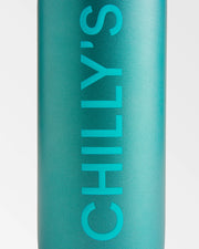 Chilly Bottles Series 2 Flip 500ml - Matte Metallic Atlantis