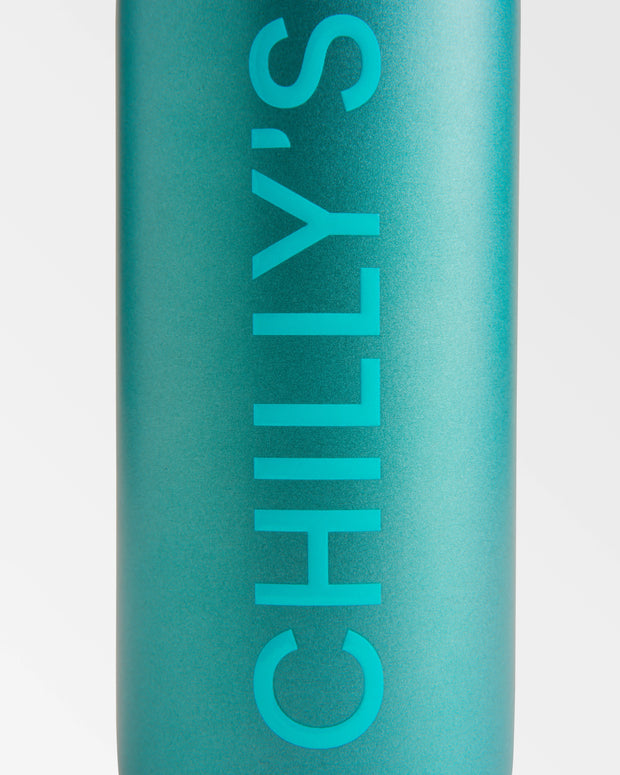 Chilly Bottles Series 2 Flip 500ml - Matte Metallic Atlantis