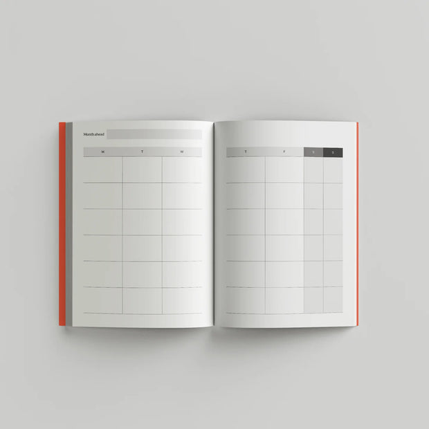 Storigraphic Hybrid Bullet Journal & 12 Month Calendar