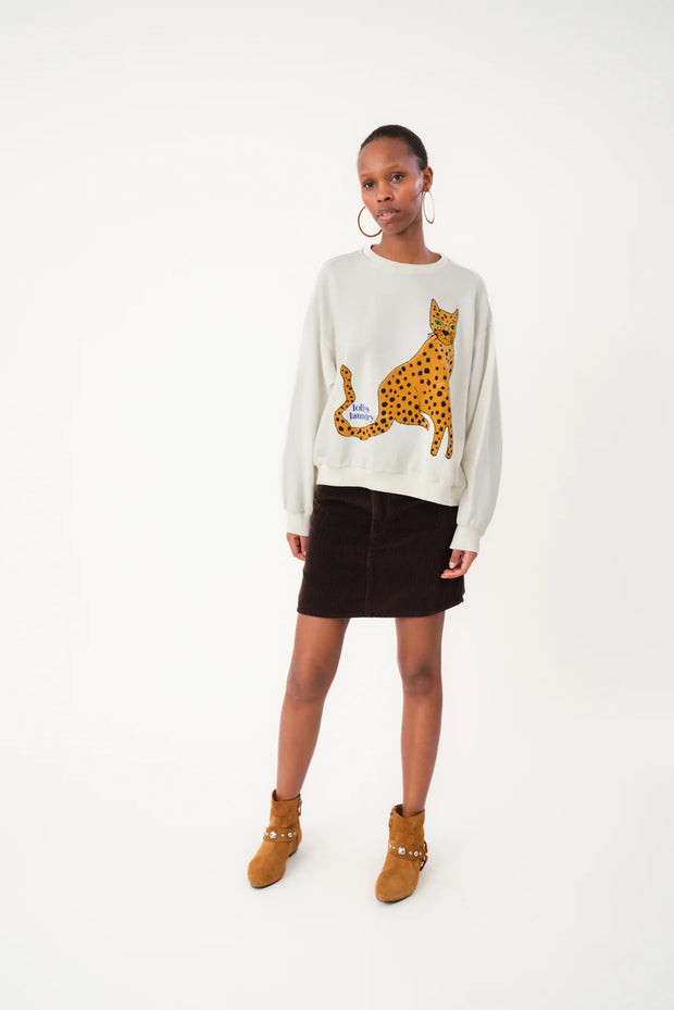 Lollys Laundry Sydney Leopard Sweatshirt