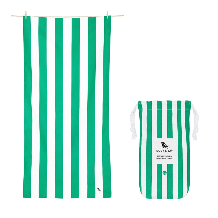 Dock & Bay Quick Dry Striped Towels - Cabana Collection