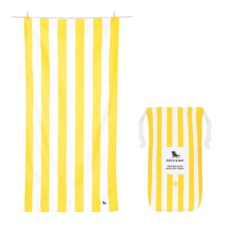 Dock & Bay Quick Dry Striped Towels - Cabana Collection