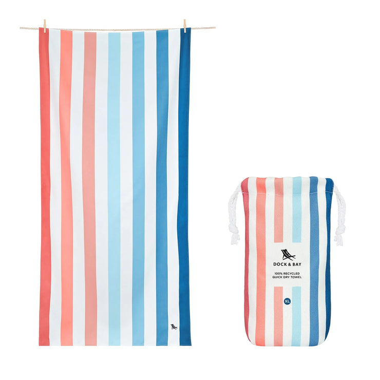 Dock & Bay Cabana Summer Multi Striped Collection