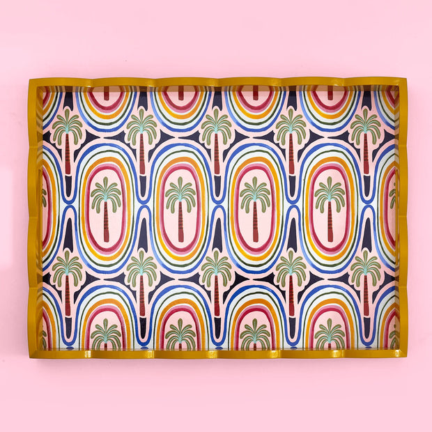 Eleanor Bowmer Tray - Palm Tree