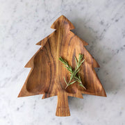 Acacia Christmas Tree Serving Board