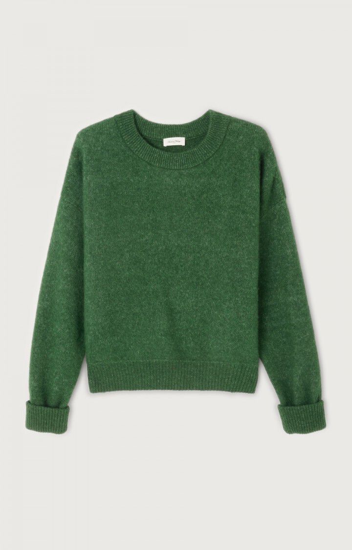 American Vintage Vitow Jumper - Melange Basil