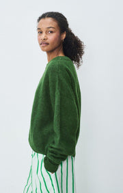 American Vintage Vitow Jumper - Melange Basil