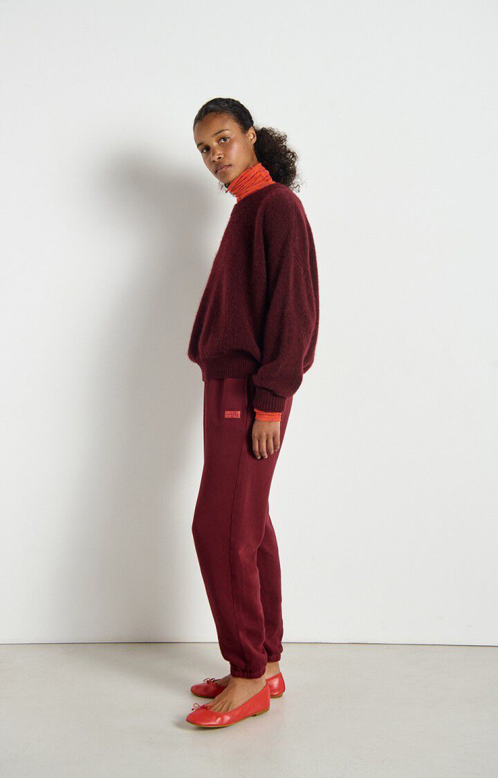 American Vintage Vitow Jumper - Dark Deep Red