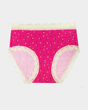 Stripe & Stare High Rise Knicker Single Pack - Vintage Ditsy