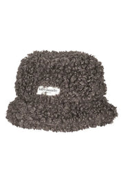 Lollys Laundry Fleece Bucket Hat in Mocha